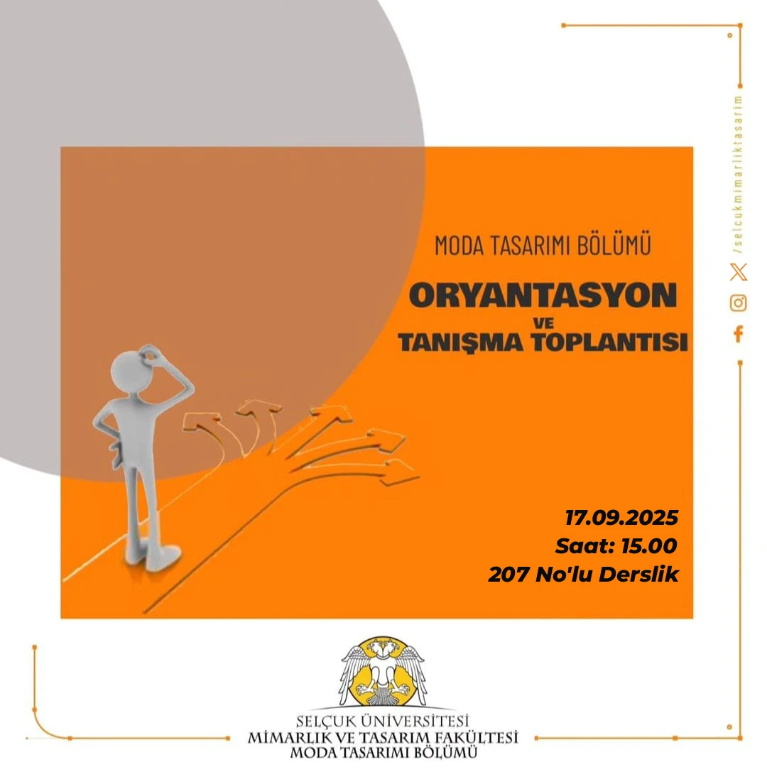 2025-2026 Eğitim-Öğretim Yılı Oryantasyon Programı